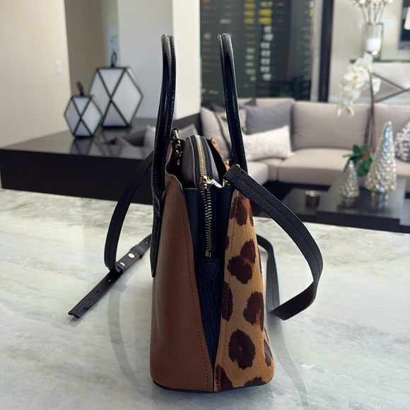 Kate Spade New Yorkk Margaux Haircalf Medium Satchel EUC - Picture 5 of 13